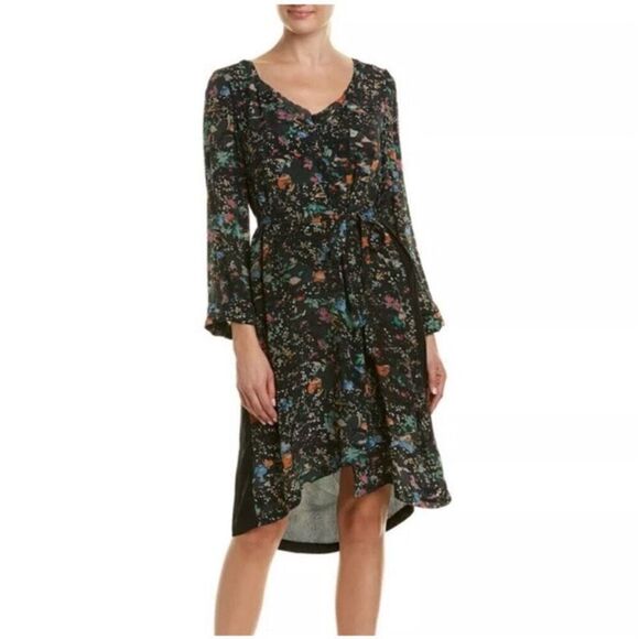Zadig & Voltaire Rossignol Floral Semi Sheer Sheath Dress Size L - Picture 3 of 6